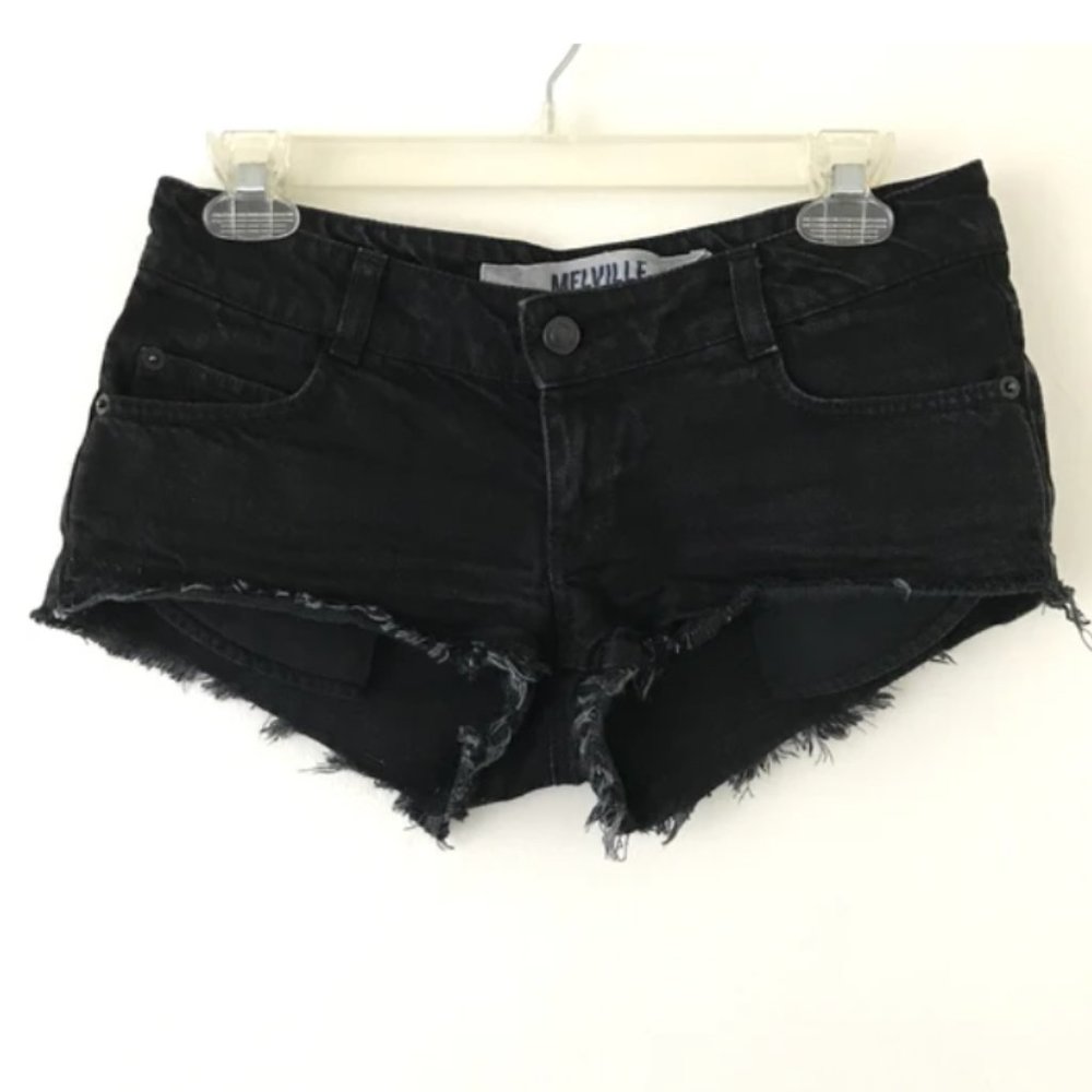Brandy Melville Denim Black Shorts
